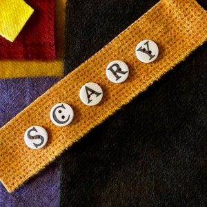 Block 12 SCARY Button Pack