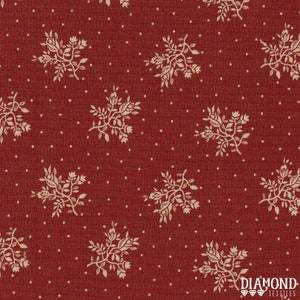 Diamond Textiles Common Thread By Dawn Heese Fine Floral – 10589 – Red