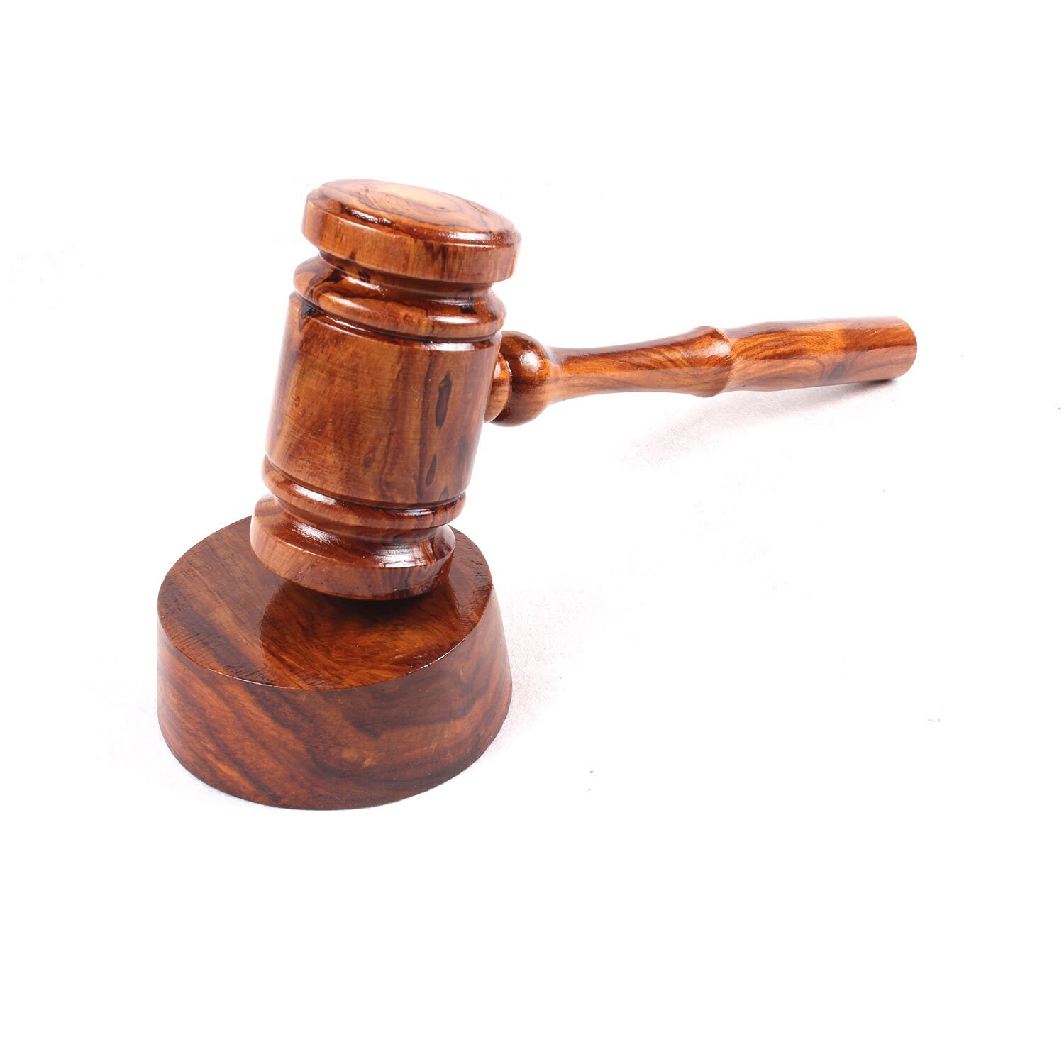 Handcrafted Walnut Wood Gavel and Sound Block Set - Etsy