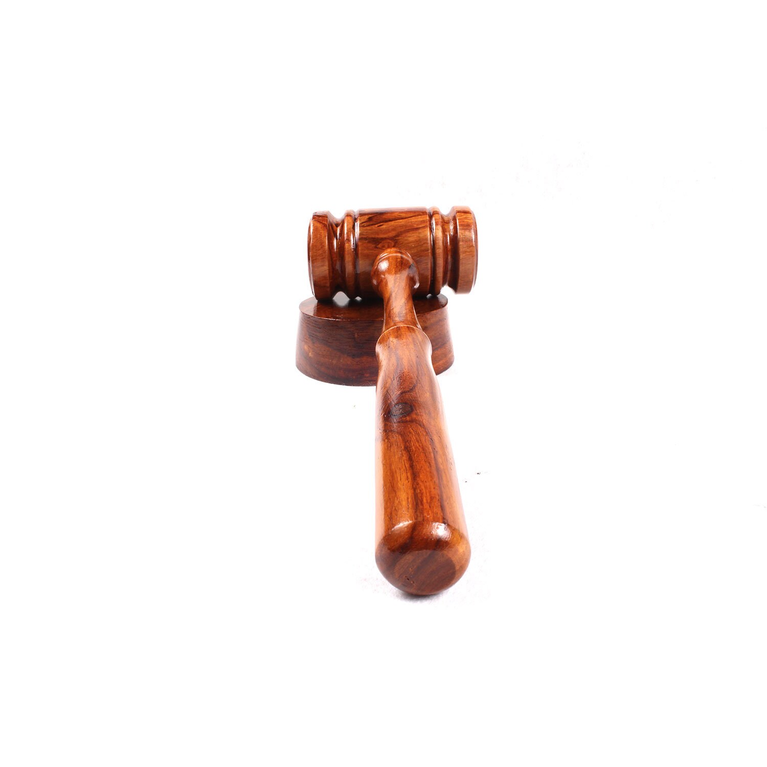 Handcrafted Walnut Wood Gavel and Sound Block Set - Etsy