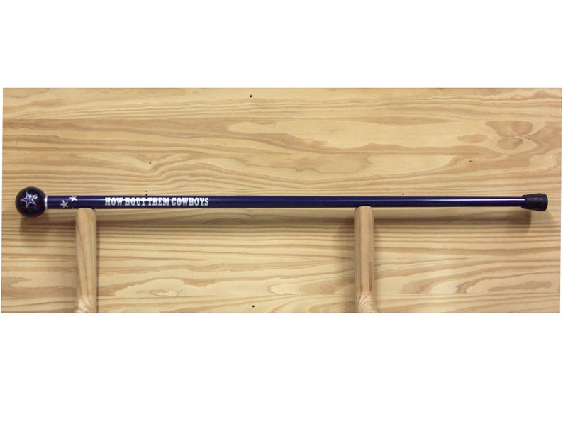 Dallas Cowboys Walking Cane Featuring a Officially Licensed NFL Ball