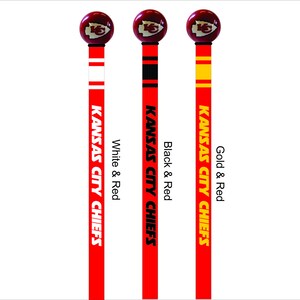 Kansas City Chiefs Walking Cane Featuring a Officially Licensed NFL Ball Handle image 2