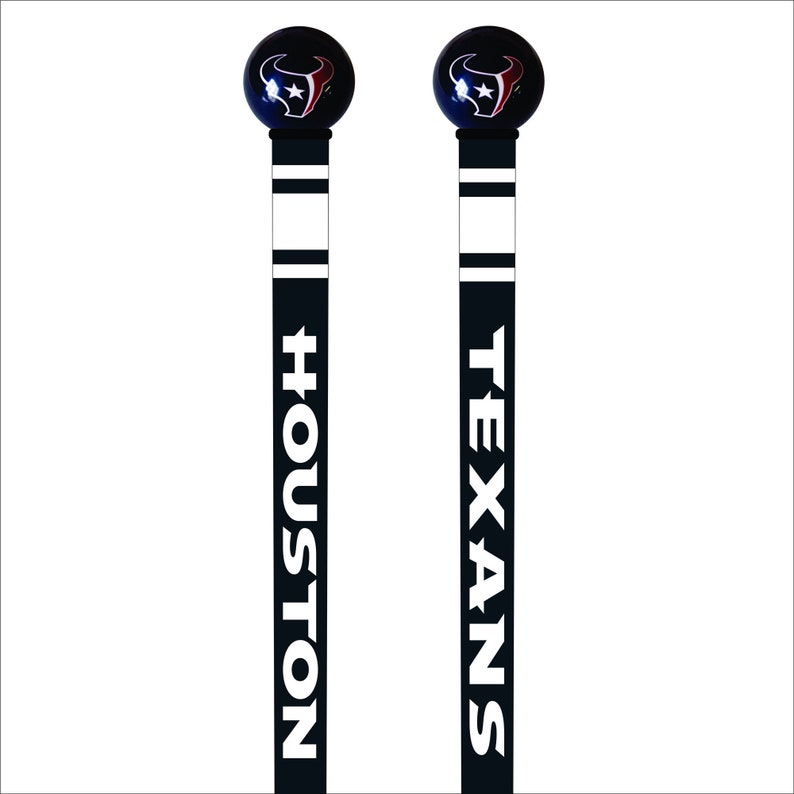 Houston Texans Walking Cane Featuring a Officially Licensed Etsy