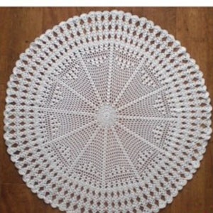 Beautiful crochet shawl/blanket, Christening/baby shower gift for your little one.