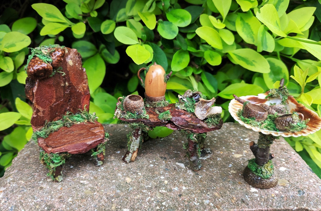 Fairy Kitchen Set Fairy House Fairy Garden Miniature Sink Etsy