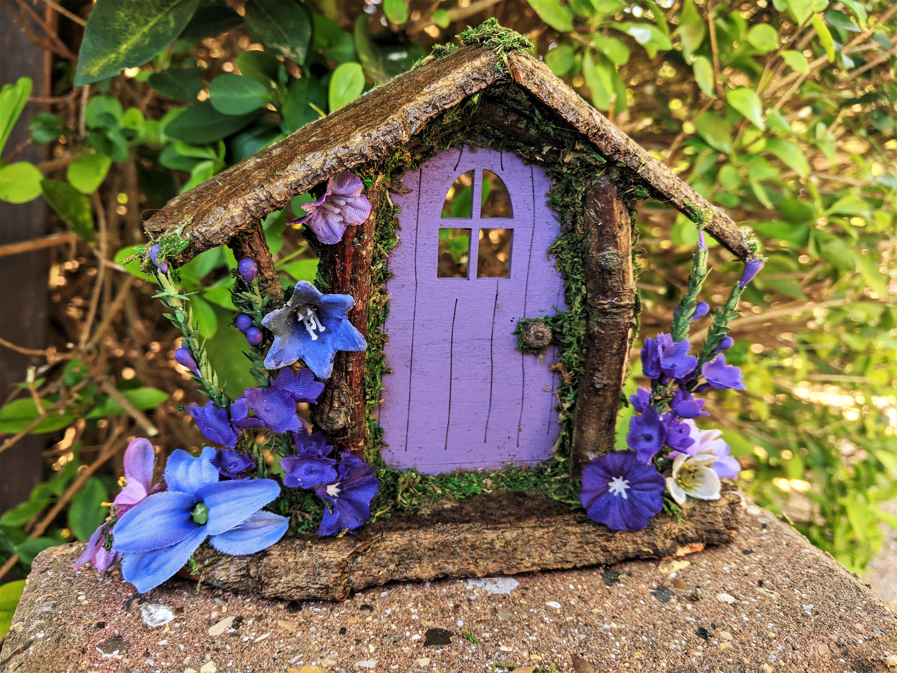 Fiddlehead Cottage Fairy Door for Fairy Gardens Indoor or Outdoor use fairy doo 