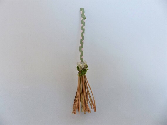 Balais Feerique Inegale Balai Miniature Besom Balai De Etsy France