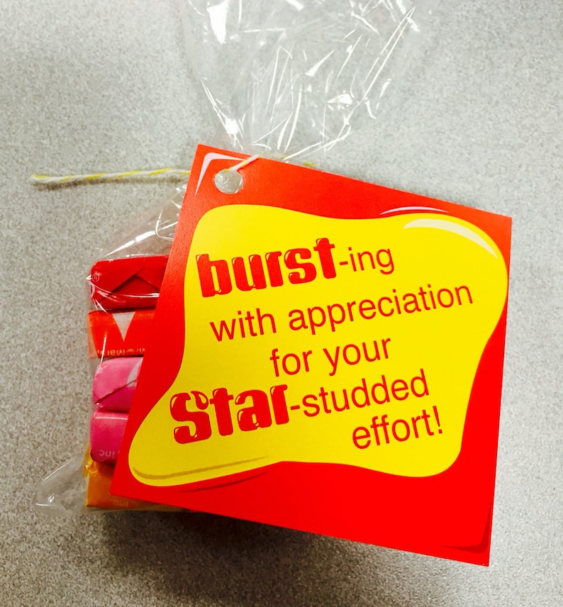 Starburst Gift Tag image 1