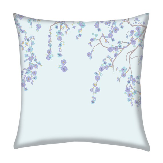 Items Similar To Maysong Periwinkle Throw Pillow On Etsy