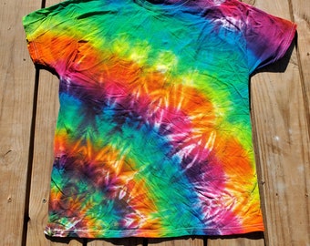 Star Flower Rainbow Tie Dye