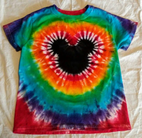 mickey tie dye shirt