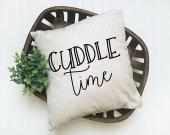 Snuggle time pillow | Etsy Snuggle Time pillowcase fun pillow case