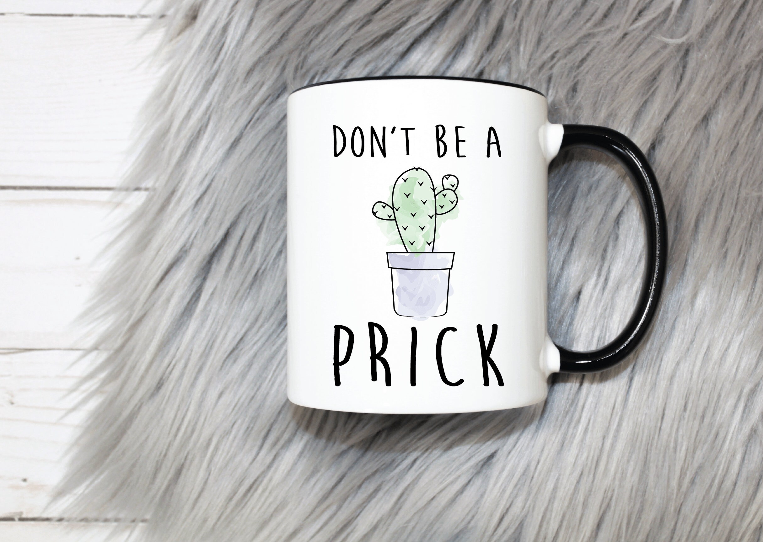 Don't Be a Prick Funny Coffee Mug Coworker Boss Etsy