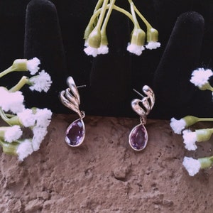 Amethyst Dangle Earrings