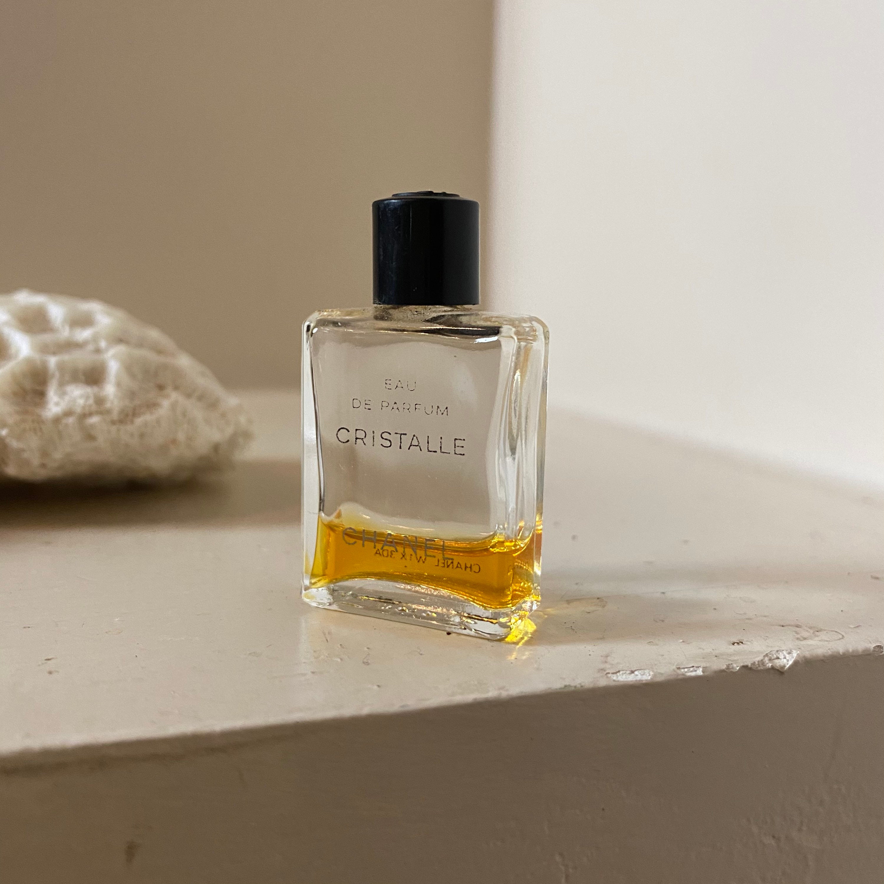 Vintage CHANEL Miniature Cristalle Parfum Bottle // Beautiful | Etsy