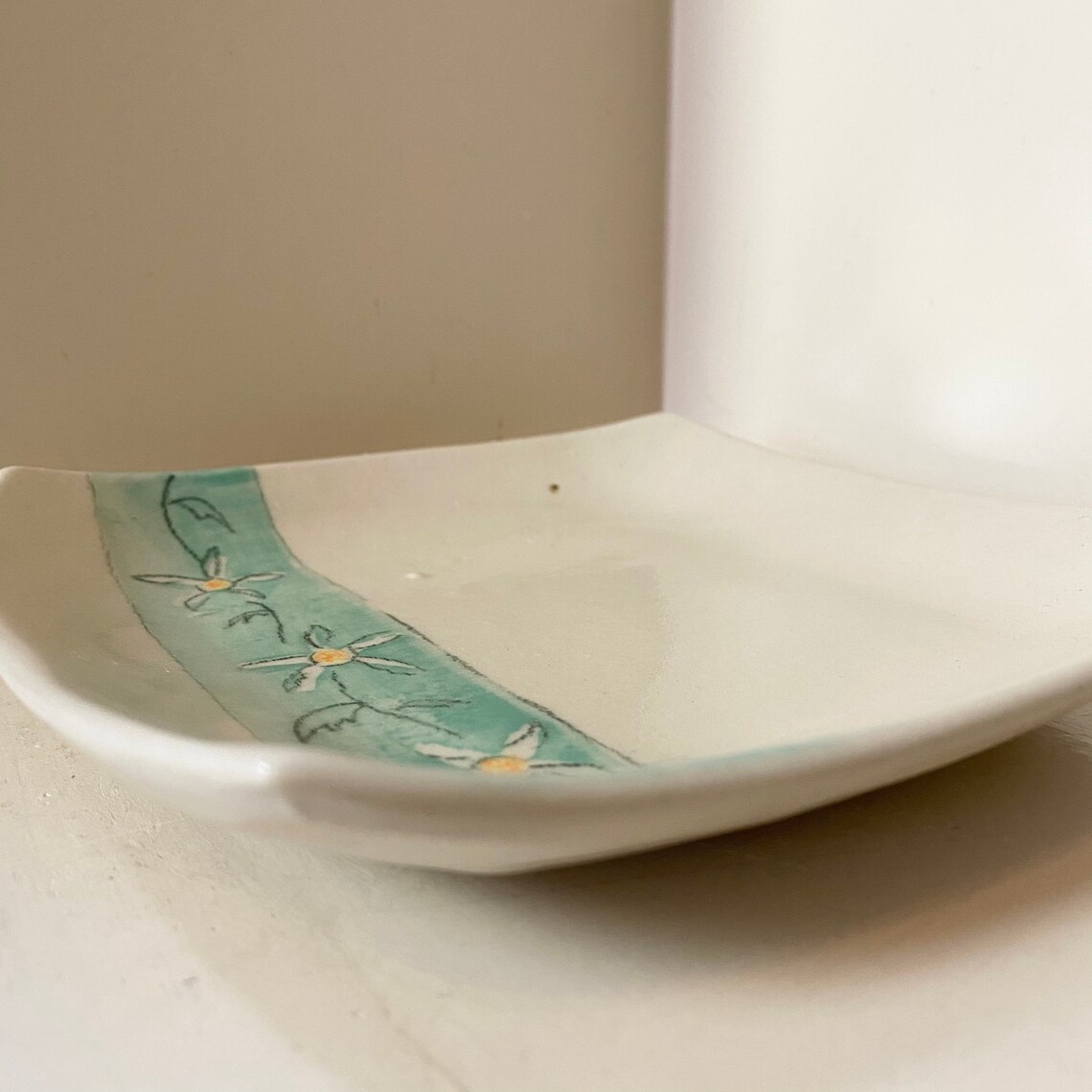 Belle plaque japonaise de poterie de studio de modèle avec la Etsy France