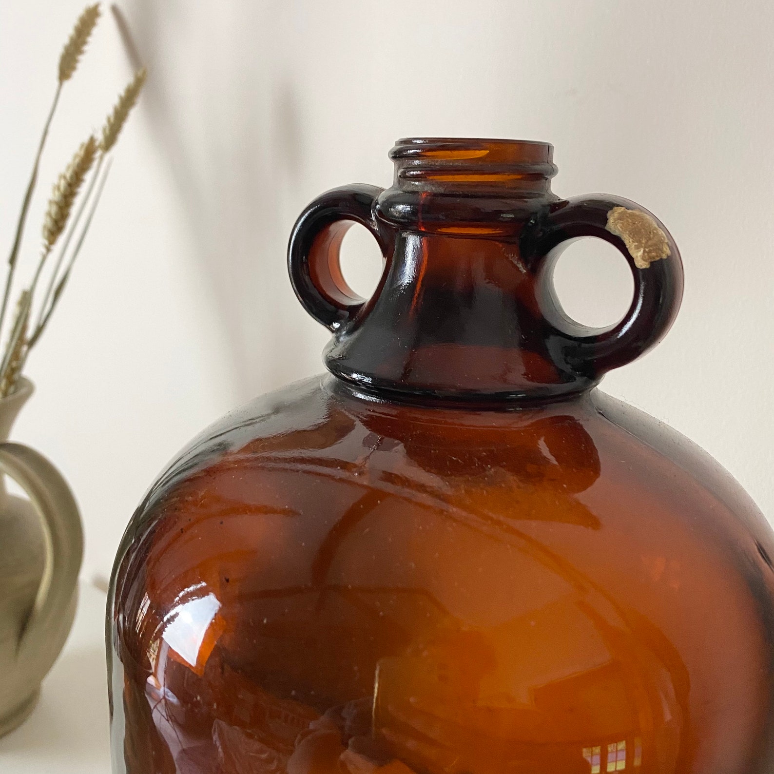 large demijohn vase