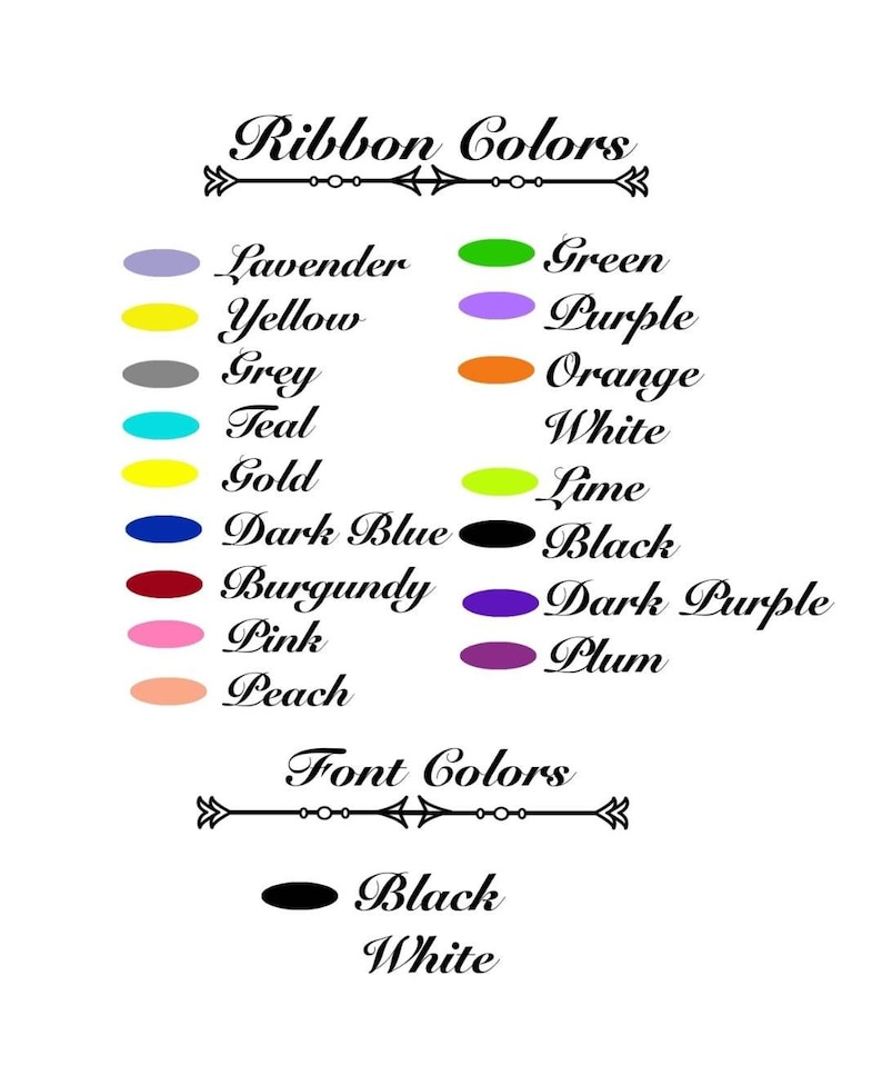 Memorial Ribbons (10 Ribbons) - Etsy