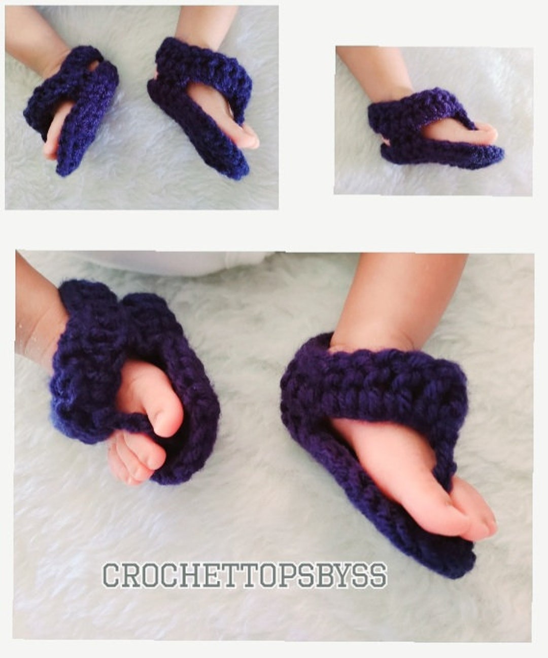 Handmade Sandals/boys' Crochet Sandals/baby Boy Gift/baby Shower Gift
