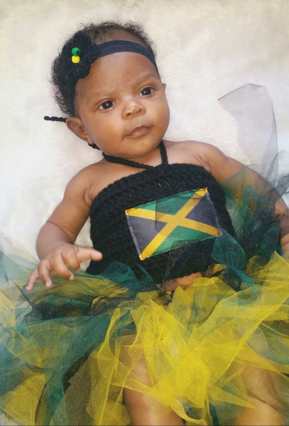 Baby Girl Outfit/Infant Girls' Jamaica Crochet Bandeau Etsy
