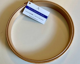 Woodgrain effect 8 x 10/" Siesta Flexi OVAL Embroidery Hoop