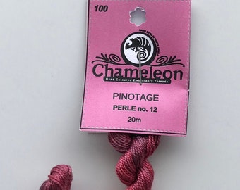 Chameleon Threads #100 Pinotage - perle cotton size 12 or 8 and stranded cotton available