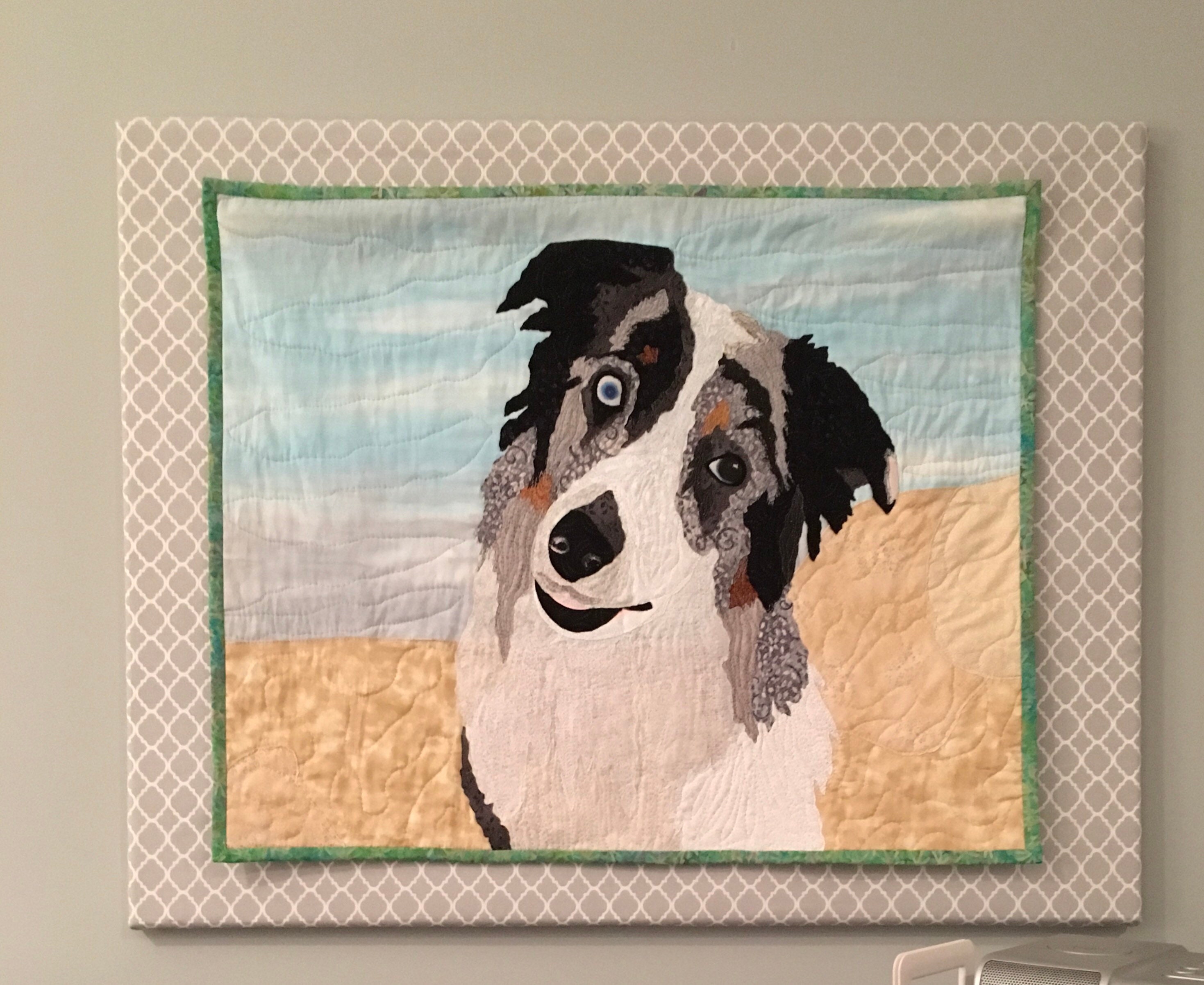 Pet Portrait Quilts Custom Made from a photo of your pet Etsy