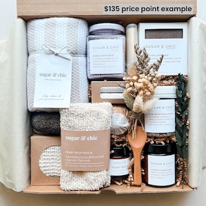 SPA GIFT, Birthday Spa Gift, Gift Basket for Mom, Birthday Gift for Her, Friend Coworker Pamper Self Care Gift, Relaxing Thank You Spa Gift image 2
