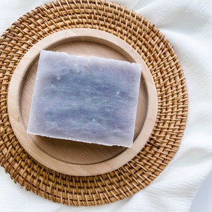 Lavender Soap Bar, Calming Soap, All Natural Essential Oil Soap, Organic Shea Butter Soap, Spa Gift for Shower, Self Care Gift for Her Mom