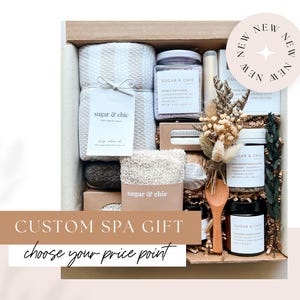 SPA GIFT, Birthday Spa Gift, Gift Basket for Mom, Birthday Gift for Her, Friend Coworker Pamper Self Care Gift, Relaxing Thank You Spa Gift