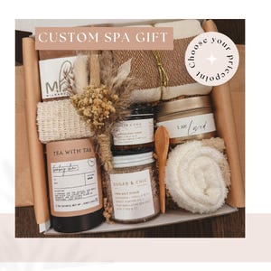Self Care Spa Gift Box | Relaxation Spa Set | Unwind Spa Gift for Her | Pamper Gift Best Friend Mom | Home Spa Day | Anniversary Gift Box