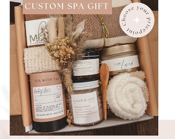 Self Care Spa Gift Box | Relaxation Spa Set | Unwind Spa Gift for Her | Pamper Gift Best Friend Mom | Home Spa Day | Anniversary Gift Box