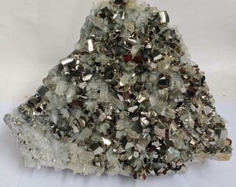 6254 gr Pyrite Specimen Crystal Raw Rough Stone, Sparkling healing meditation decor crystal ,Home Decoration