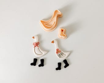 Dortha the goose clay cutter, goose or duck clay cutter