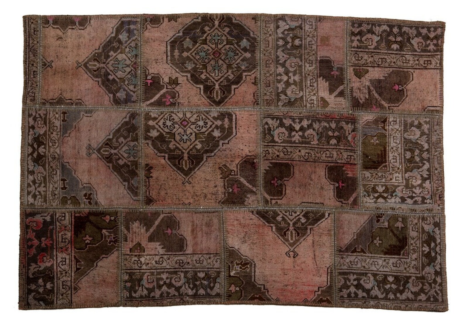 Area Rugs 8x12 Rustic Rug Patchwork Rug Handmade - Etsy