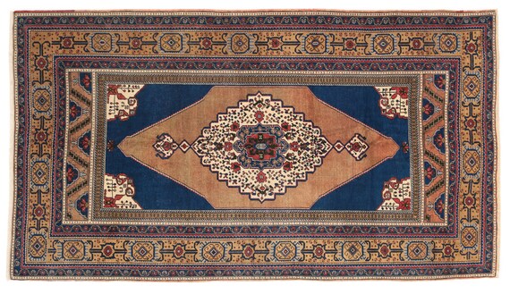 114×192 \"Forest walk”ViNTAGE TURKiSH RUG Vintage Turkish Silk wall rug with hanging rod | eBay