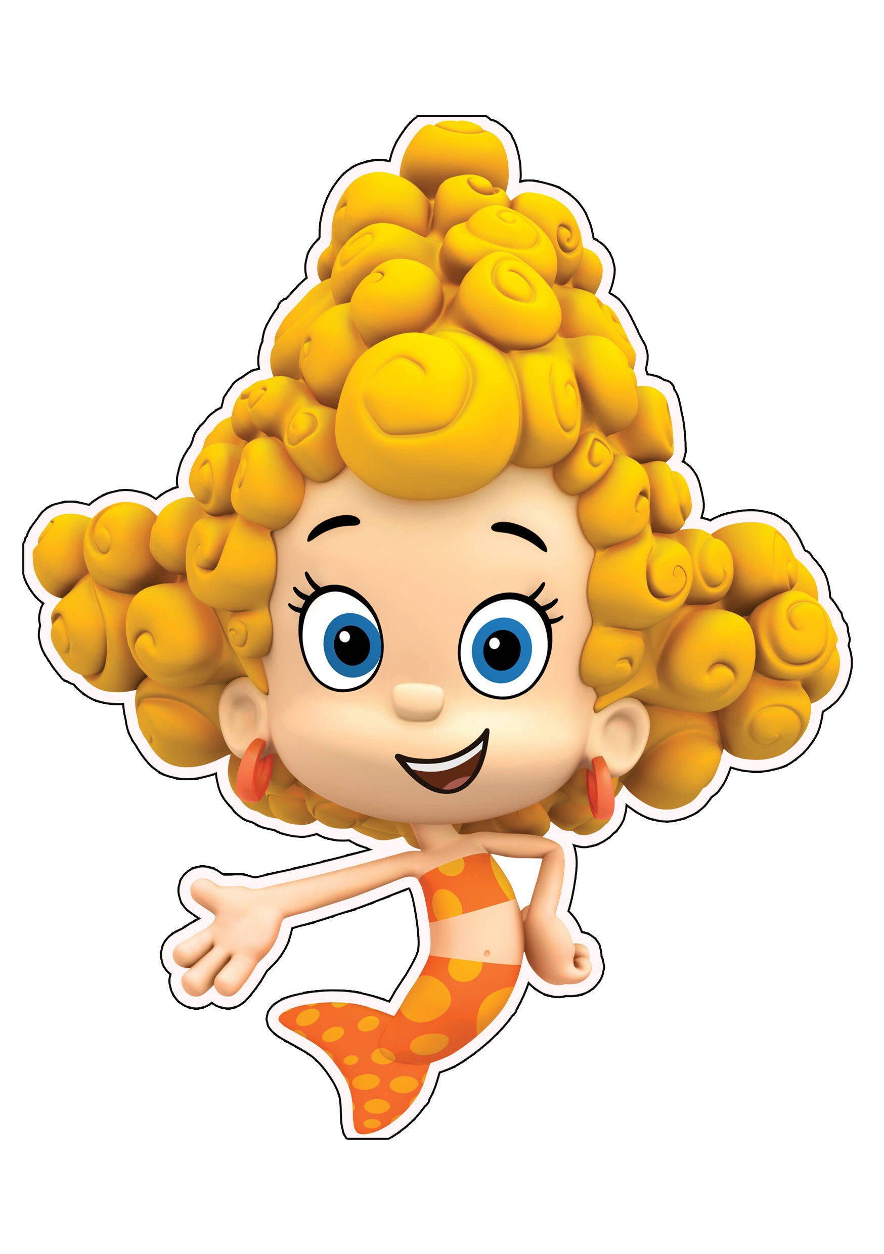 Bubble Guppies Character Cut Outs - Etsy