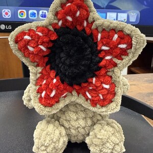 Baby Demi Monster Crochet Plush Cuddly Desk Pet image 6
