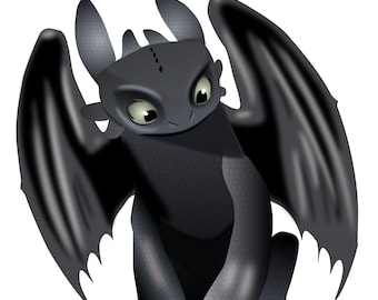 Toothless Dragon Mug: Night Fury Ceramic or Stainless Steel