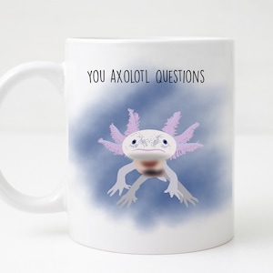 Axolotl Mug/Axolotl Gift/Cute Axolotl Mug/Cute Axolotl Gift/Axolotl Lover Gift/Salamander Mug/Salamander Gift/Zookeeper Gift