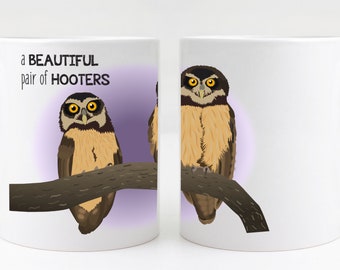 Owl Mug/Spectacled Owl Mug/Cute Owl Mug/Funny Owl Mug/Funny Owl Gift/Cute Owl Gift/Bird Gift/Owl Water Bottle/Owl Lover Gift/Spectacled Owl