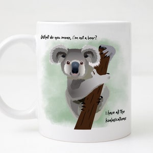 Koala Mug/Koala Water Bottle/Cute Koala Mug/Cute Koala Water Bottle/Koala Travel Mug/Koala Yeti