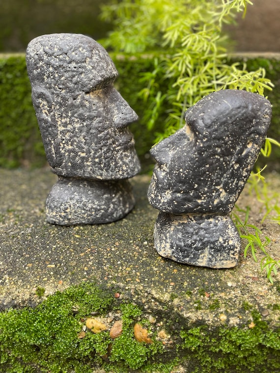 デッドストック 90s MAD Magazine スタチュー 石像 MOAI - Easter Island - Dumdum - Figure - CASTSTONE - for Indoor