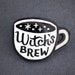 colleen616 reviewed Witch's Brew Mug Enamel pin - witchy - witch jewelry