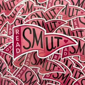 Read Smut vinyl sticker - gift for romance reader - romance novel - romance lover - romantasy