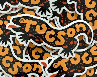 Gila Monster Tucson sticker