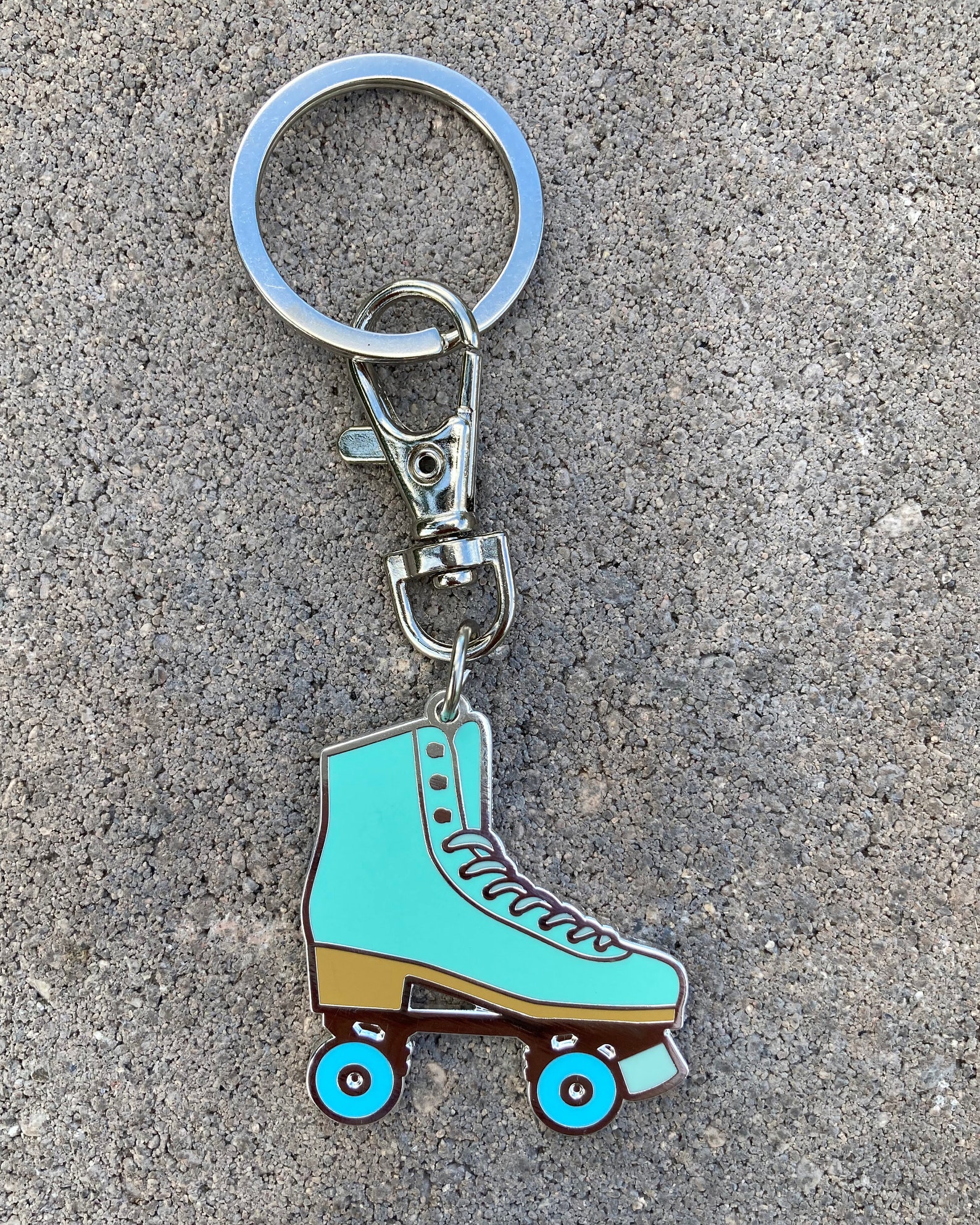 Roller Skate Keychain Bag Charm Rollers Skate Accessories Etsy