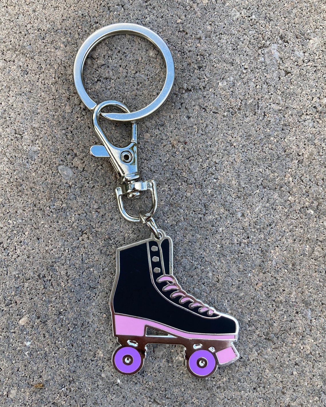 Roller Skate Keychain Bag Charm Rollers Skate Accessories Etsy