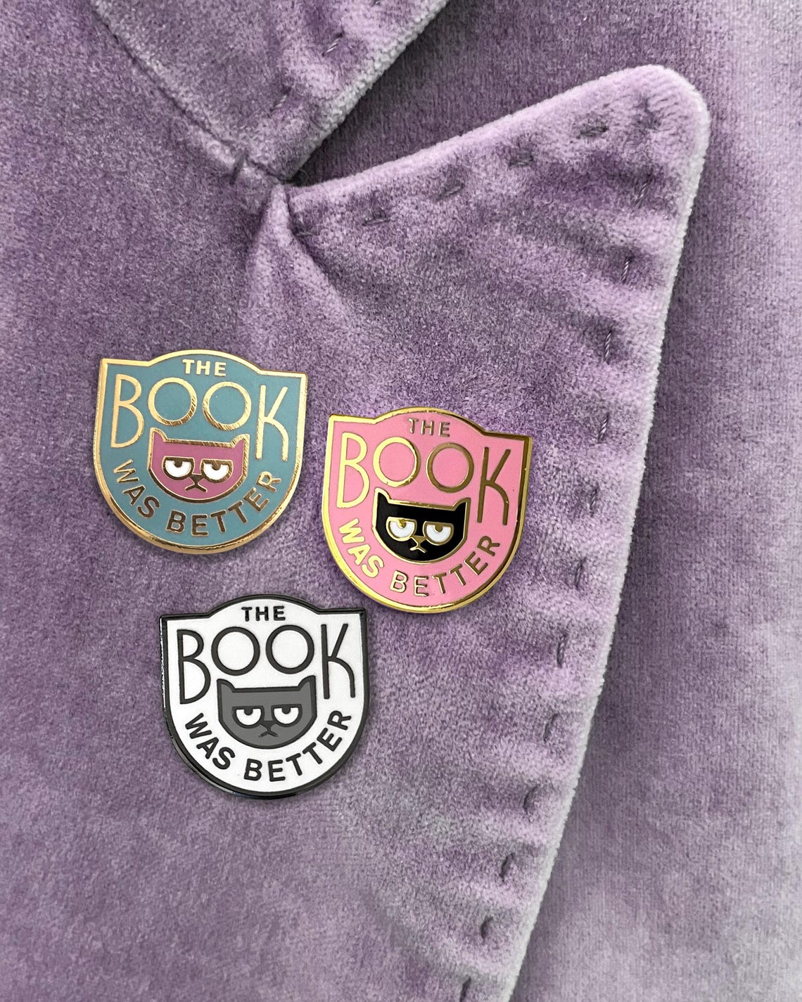 The Book Was Better Enamel Pin - Literary Gift - Gifts for Book Lovers ...