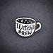 Auntie KillJoy reviewed Witch's Brew Mug Enamel pin - witchy - witch jewelry